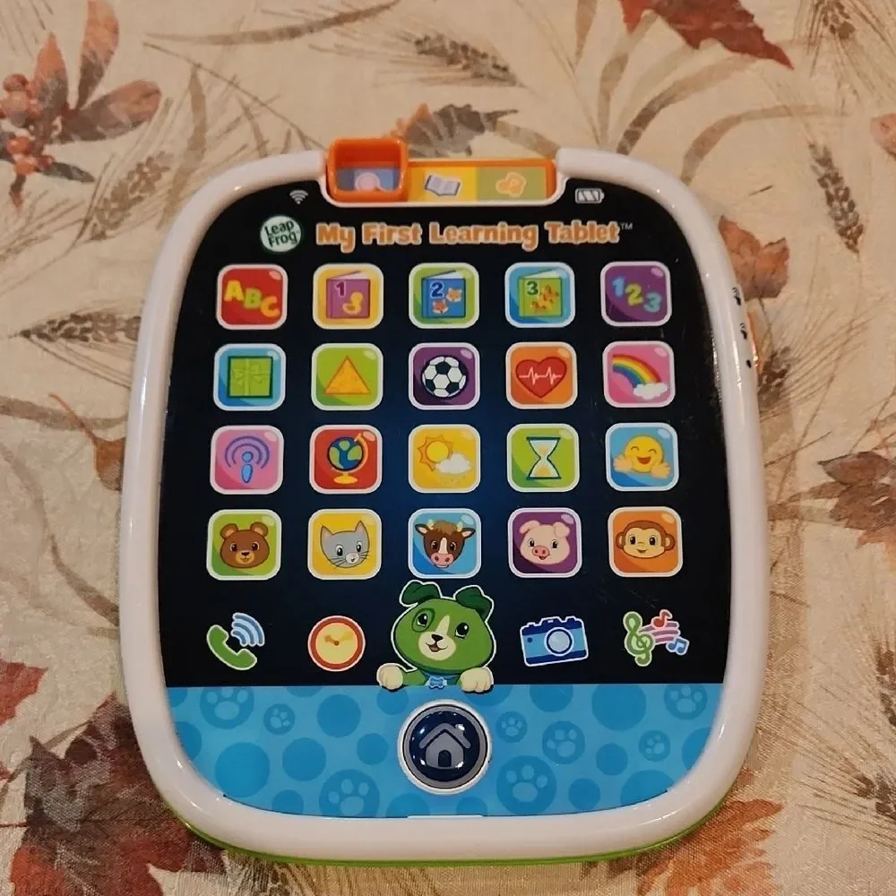 Leapfrog Kids Learning Tablet  Interactive Buttons ABC Numbers Music Preschool
